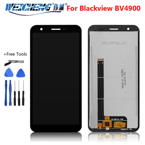 5.7 inch LCD For Blackview BV4900 LCD Display+Touch Screen 100% Tested Screen Digitizer Assembly Replacement+Tools ► Photo 1/4