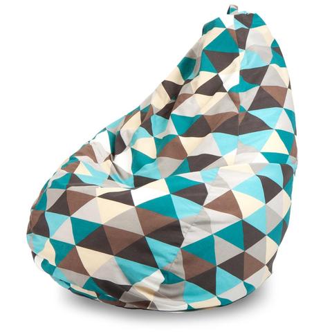 Bean bag, Puffberi, jacquard, rhombus chair armchair sofa sofas puff ► Photo 1/1