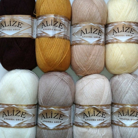 Пряжа Alize Angora Gold 100гр. 550м (80%акр, 20%шерсть) ► Photo 1/1