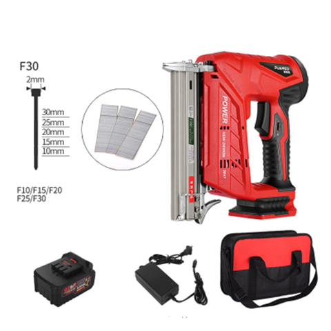 Bdwtech cordless nail gun 20V cordless nail gun f30 1022 422 nail gun with 2.0ah battery ► Photo 1/3