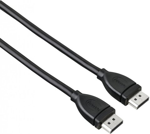 Cable DisplayPort to DisplayPort Hama 00054513 (M) /(m) 1.8 m Black ► Photo 1/1