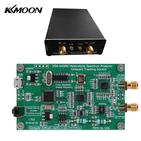 Spectrum Analyzer USB LTDZ 35-4400M Signal Source with Tracking Source Module RF Frequency Domain Analysis Tool with Housing ► Photo 1/6