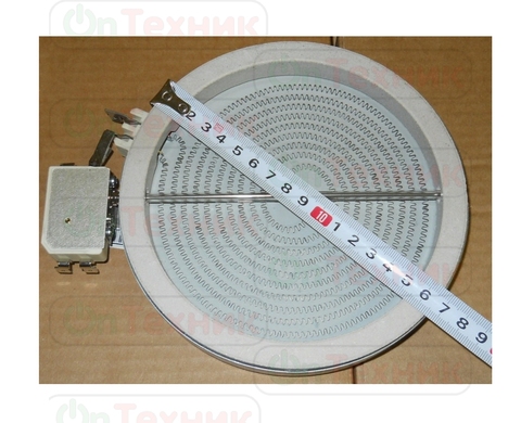 Electric burner of glass ceramic plates 1200W, d165/d145mm ► Photo 1/1