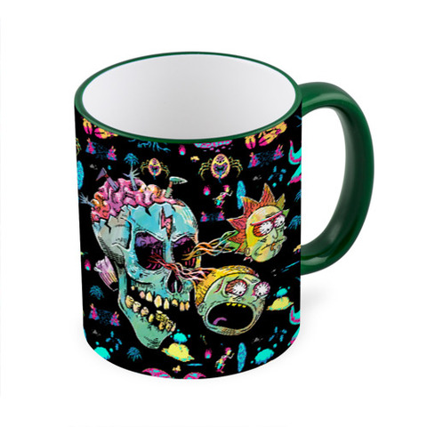 Mug with a full print of monsters Rick and Morty ► Photo 1/3