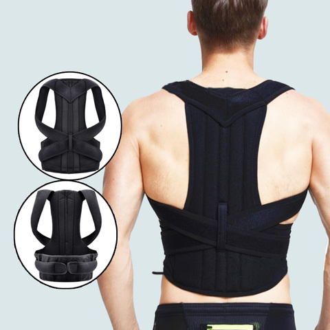 Adjustable Posture Corrector Back Support Shoulder Back Brace Posture Correctionr Spine Corrector Health Postural Fixer Tape ► Photo 1/6