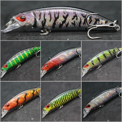 wLure 5g 6cm Slow Sinking Jerkbait Long Casting Multiple Colors Tiny Minnow Fishing Lure M777 ► Photo 1/6