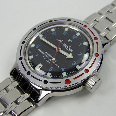 Men's Watch Vostok Amphibia 420268 with self-winding ► Photo 1/5