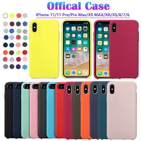 Case original for Apple iPhone 7,7 +,8,8 + X, XS, XR, xsmax. + logo ► Photo 1/5