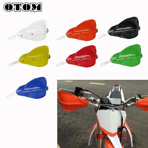 OTOM 7 Colors Universal Motorcycle Hand Guards Motocross Protectors Handguards 7/8'' 22mm ATV Dirt Bike Moto Widened Hand Guards ► Photo 1/6