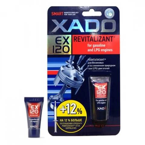 Additive for restoration of gasoline engine Hado ex120 tuba 9 ml ► Photo 1/1