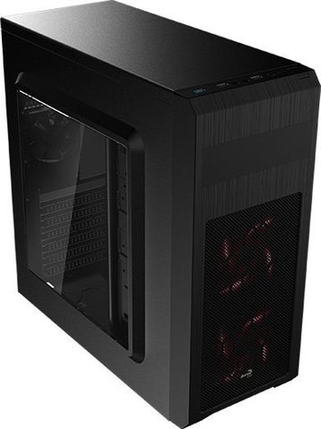 The case of the system unit aerocool si-5101 advance black without the ATX (si-5101 ADV) ► Photo 1/6