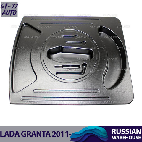Console organizer in trunk for Lada Granta 2011-2017 function pad for collect things interior material ABS plastic styling ► Photo 1/6
