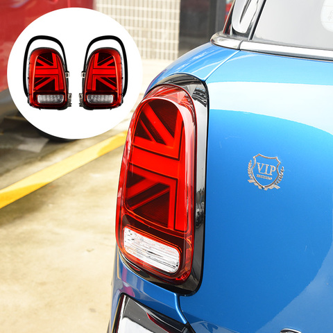 1Pair LED Tail Lights For BMW MINI R55 R56 R57 R58 R59 R61 F55 F56 F57 F60 Union Jack Style Rear Lamp Turn Signal ► Photo 1/6