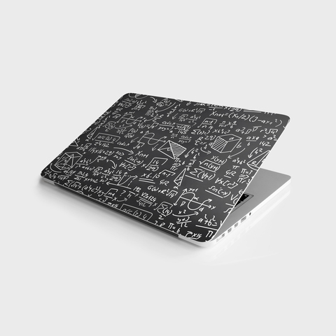 Sticker Master Maths Chalkboard Laptop Vinyl Sticker Skin Cover For 10 12 13 14 15.4 15.6 16 17 19 