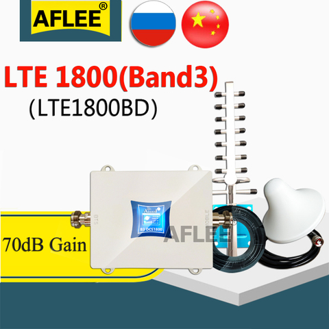 HotDeal!!1800Mhz 4G Cellular Amplifier B3 LTE 1800Mhz GSM 1800Mhz CellPhone GSM Repeater 2g 3g 4g NetWork Mobile Signal Booster ► Photo 1/6