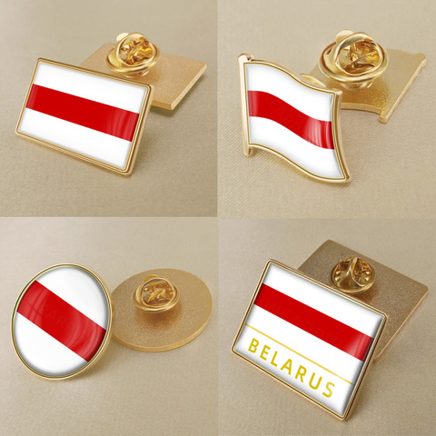 Coat of Arms of Belarus Historical Flag Brooch/Badges/Lapel Pins ► Photo 1/6