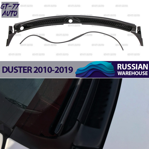 Guard сover in the opening wipers for Renault Duster 2010-2022 jabo protective molding exterior material ABS plastic styling ► Photo 1/5