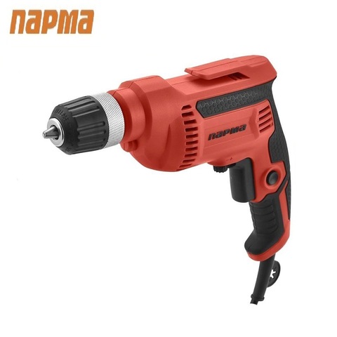 Drill Parma de-01-10/600p (600 W; 10mm; 0-3100; reverse; BZP) 02.025.00005 Electric drill Variable speed drill Hand brace High-speed drill Borer ► Photo 1/1
