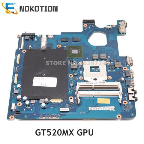 NOKOTION For SAMSUNG NP-NP300E7A NP300E7A laptop motherboard HM65 GT520M GPU BA92-09238A BA92-09238B BA41-01751A BA41-01750A ► Photo 1/6