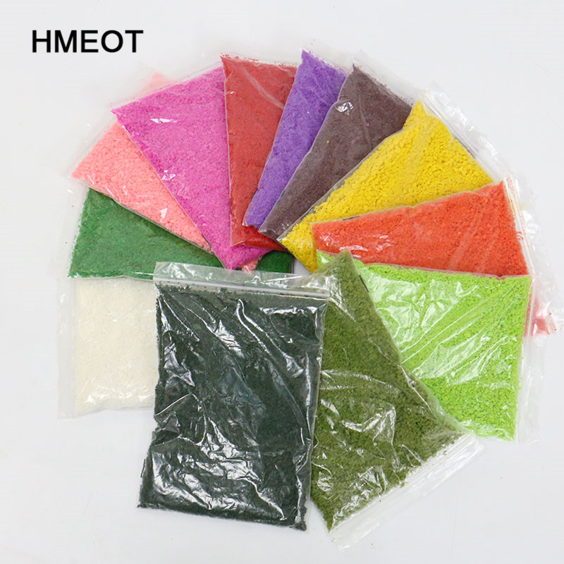 Tree Sponge Powder Artificial Plants Sponge Tree Powder Mini Model Leaves Foliage Model ...