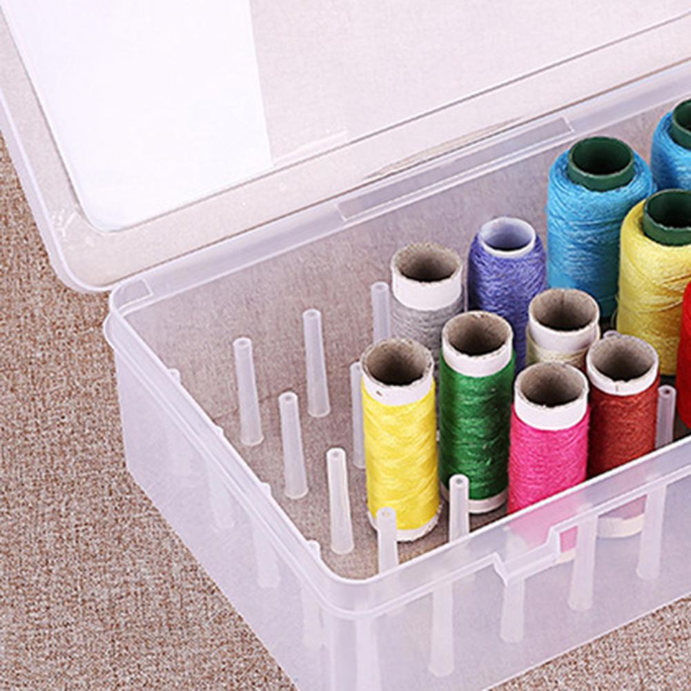 42 Axis Sewing Threads Box Thread Bobbins Empty Sewing Reel Box Sewing ...