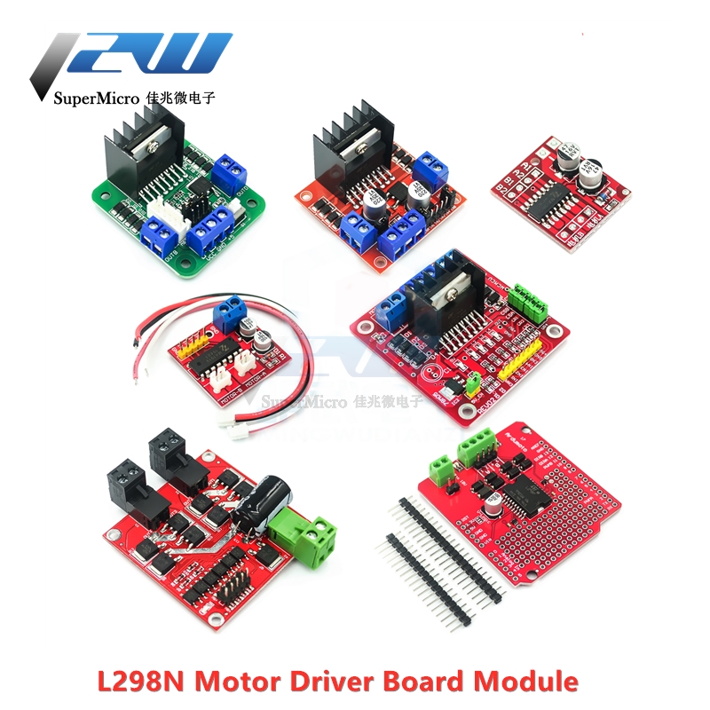 L298N driver board module L298N stepper motor smart car robot ...