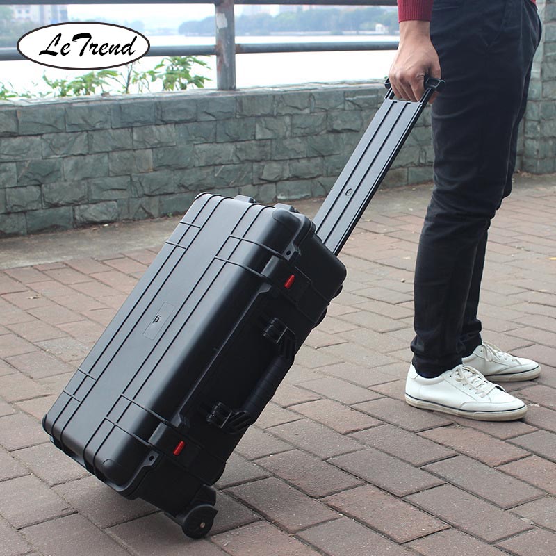 LeTrend High Quality Rolling Luggage Engineering/Instrument box ...