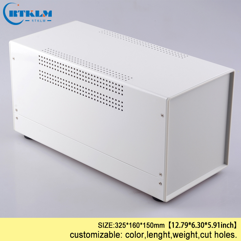 Iron electronic instrument case diy electrical project box industry box ...