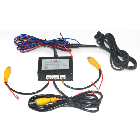 Switch Front Rear Camera Car Parking Camera Video Channel Converter Auto Switch Front /View Side ...