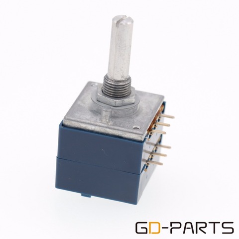 100K Log Audio Amp Volume Control Potentiometer Pot Stereo With Loudness 100K Log Audio Amp Volume Control Potentiometer Pot Stereo With Loudness