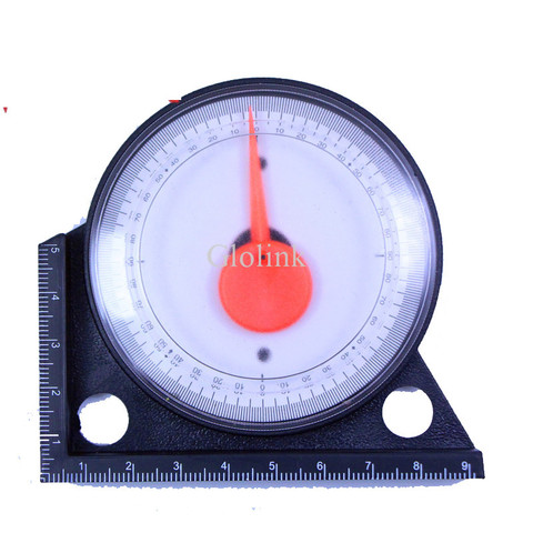 Clinometer Ruler Slope Mini Inclinometer Protractor Tilt Level Meter Angle Finder ...