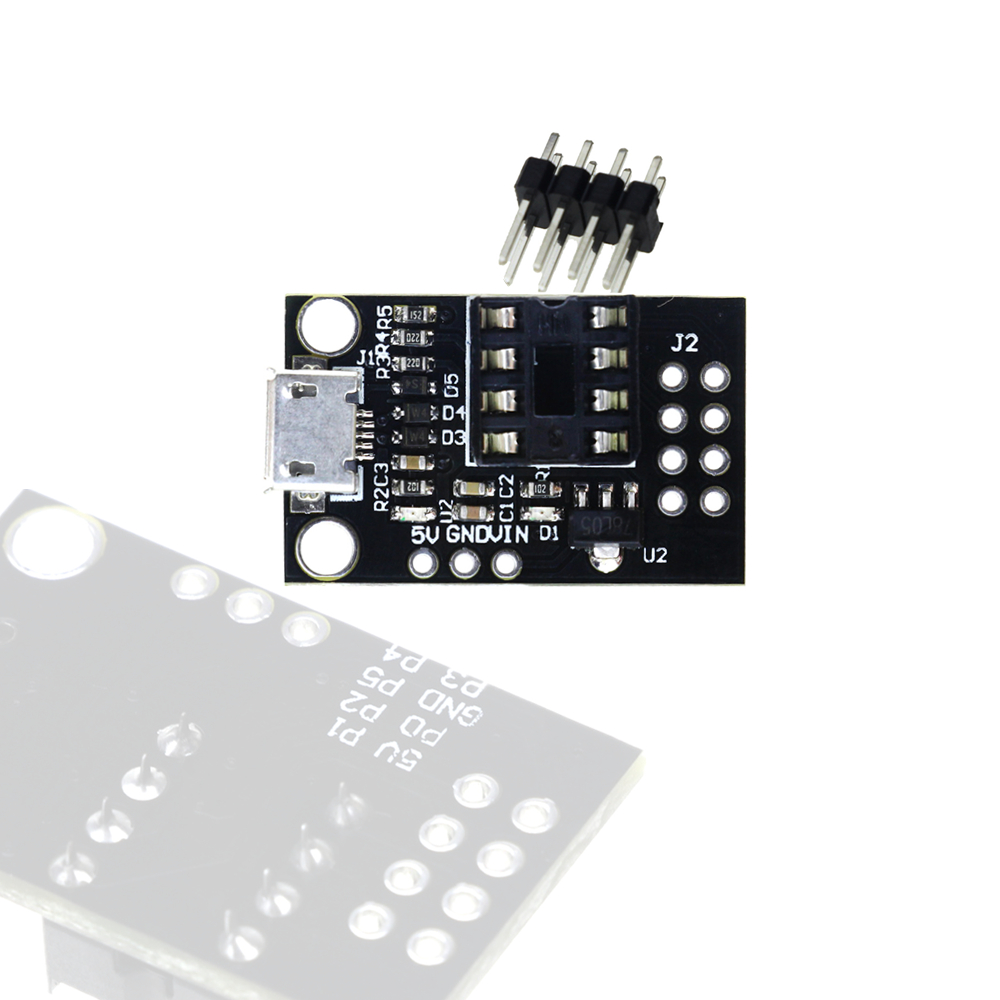 Micro USB Chip Pluggable Development Programming Bare ATtiny13A ...