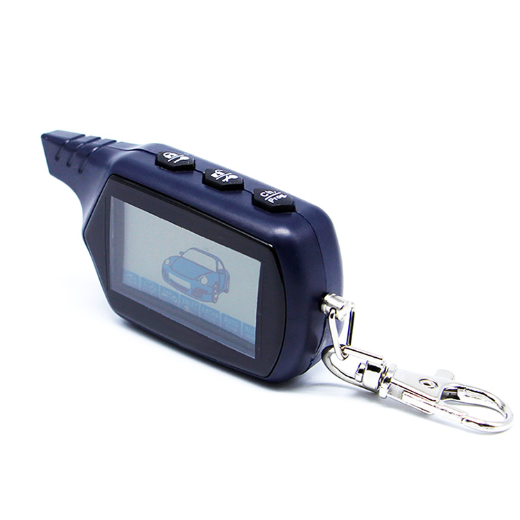 KGB FX-7 keychain for KGB fx 7 Two Way Car Alarm System LCD Display ...