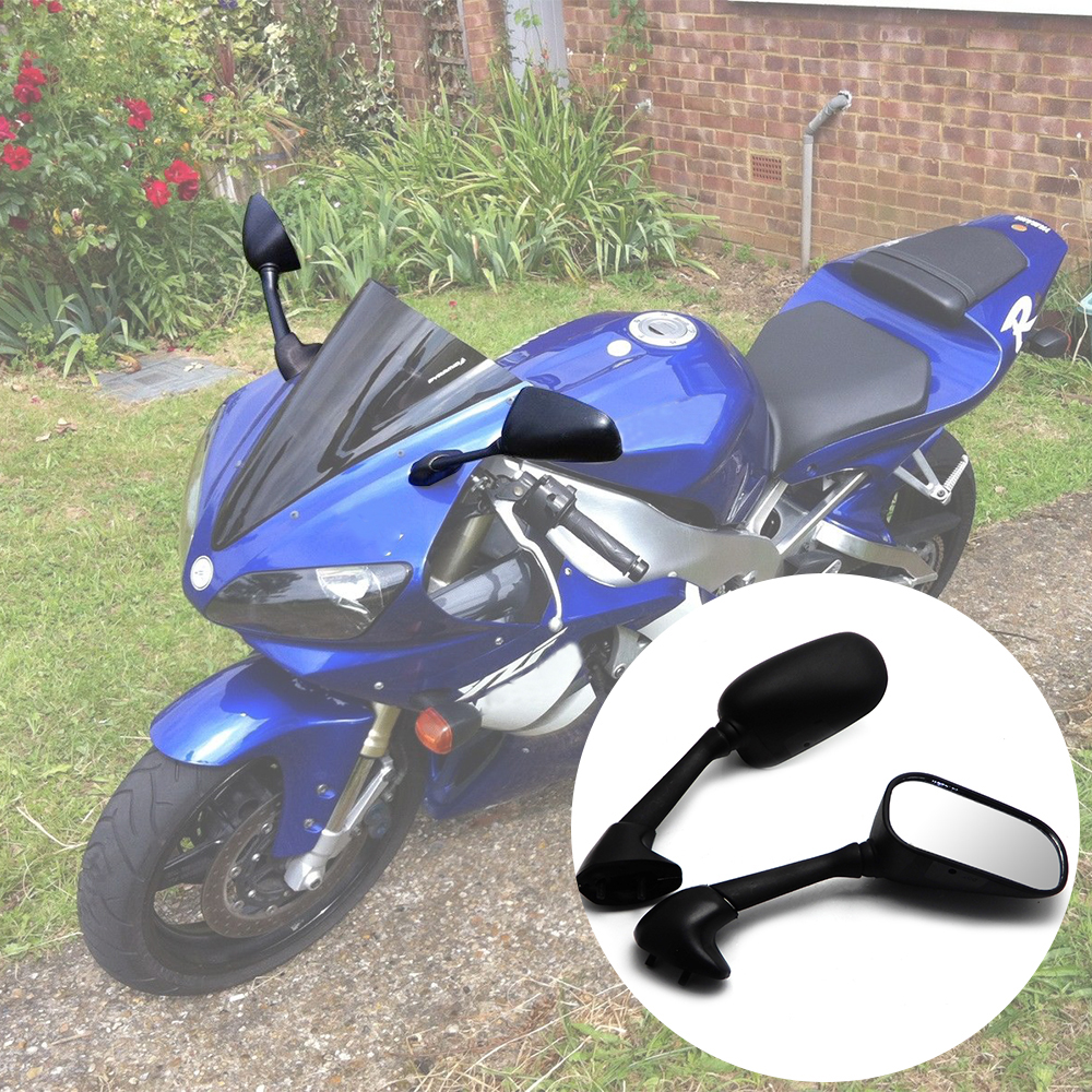 Black Sport Racing Rearview Side Mirrors For Suzuki GSXR 600 750 1000 Hayabusa E - Foto 7