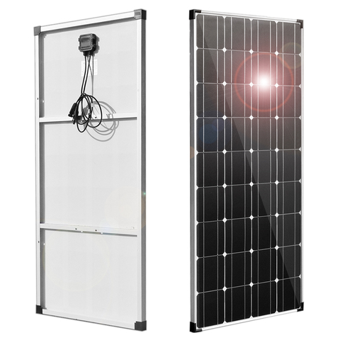 Panels Solars flexible 150w 300w placa solar 12v cargador solar baterías de coche solar kit de célula solar portátil 5v para teléfono 12v coche caravana barco RV 1000w sistema de techo para el hogar ► Foto 1/6