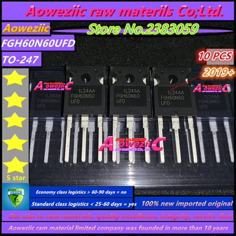 Aoweziic 2022 + 100% nuevo soldador original importado FGH60N60UFD FGH60N60 a-247 IGBT de tubería de uso común 60A 600V ► Foto 1/2