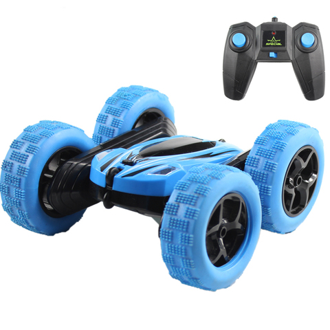 Hugine RC coche 2,4G 4CH truco deriva deformación Buggy coche Rock Crawler rollo de coche 360 grados Flip niños Robot coches RC de juguete para los regalos ► Foto 1/6