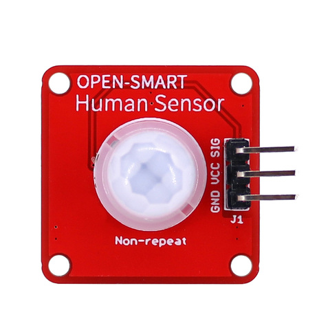 Sensor de cuerpo humano inteligente abierto, módulo Detector de movimiento PIR infrarrojo piroeléctrico para Arduino ► Foto 1/4