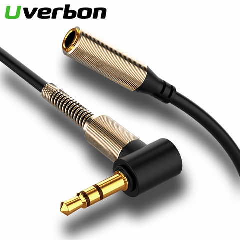 Cable de extensión auxiliar de Audio Jack 3,5mm para Huawei P20 lite, Cable auxiliar estéreo de 3,5mm para auriculares, Xiaomi Redmi 5 plus, PC ► Foto 1/6