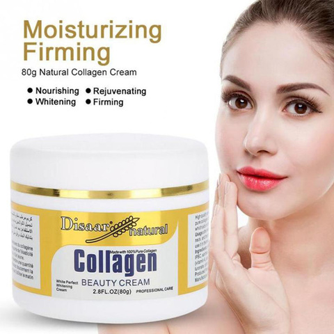 Crema Lifting con colágeno para el cuidado de la piel, crema Facial coreana antiarrugas, blanqueadora, antienvejecimiento, 80g ► Foto 1/6