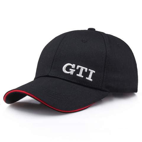 Gorros de béisbol de alta calidad para hombre y mujer, gorra de Bordado de letras GTI, sombrero de carreras unisex, snapback Bone, gorras de camionero de hip hop ► Foto 1/6