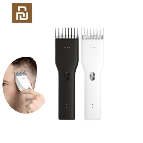 Xiaomi ENCHEN de los hombres de pelo Clippers tijeras inalámbrico Clippers adulto razors profesional Trimmers Esquina de peluquero ► Foto 1/6