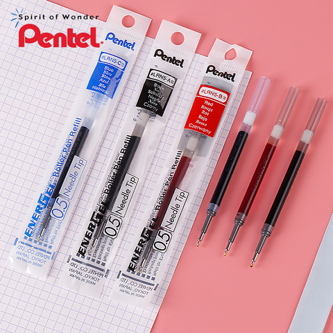 Pentel Energel relleno de Gel LRN5 LRN4/0,5/0,4mm para BLN75 / BLN105 suave y de secado rápido material de papelería para estudiantes ► Foto 1/6