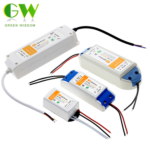 Transformador de iluminación de 12V, 18W, 36W, 72W, 100W, Controlador LED de alta calidad para tira de luces LED, adaptador de fuente de alimentación de 12V. ► Foto 1/6