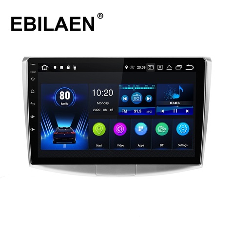 EBILAEN-reproductor Multimedia con Android 10,0 y navegación GPS para Volkswagen, autorradio 1DIN con cámara DVR, para VW Passat B7 B6 CC ► Foto 1/6