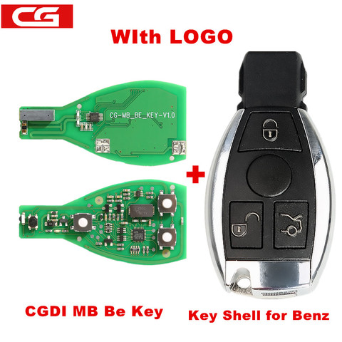 CGDI MB CG BE Key Original para todos los Benz FBS3 315MHZ/433M que funcionan con el programador CGDI MB y obtenga 1 ficha gratis para CGDI MB ► Foto 1/6