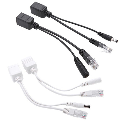 Módulo de fuente de alimentación del inyector RJ45, divisor POE, 12-48v, para Cable de cámara IP POE, Cable adaptador de alimentación pasiva sobre Ethernet ► Foto 1/6