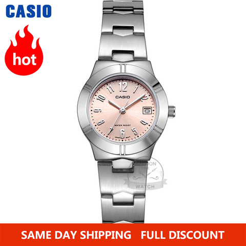 Reloj Casio para mujer Relojes de primeras marcas de lujo 30 m Reloj de cuarzo resistente al agua para mujer Relojes Reloj deportivo relogio feminino montre homme bayan kol saati zegarek damski LTP-1241 ► Foto 1/5