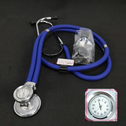 Estetoscopio para niños y adultos, herramienta de Diagnóstico de Equipo médico profesional, reloj multiusos con estetoscopio ► Foto 1/5