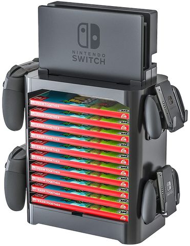 Soporte de almacenamiento de accesorios para Nintendo Switch, 10 juegos, soporte de disco para consola, organizador para Nintendo Switch ► Foto 1/6